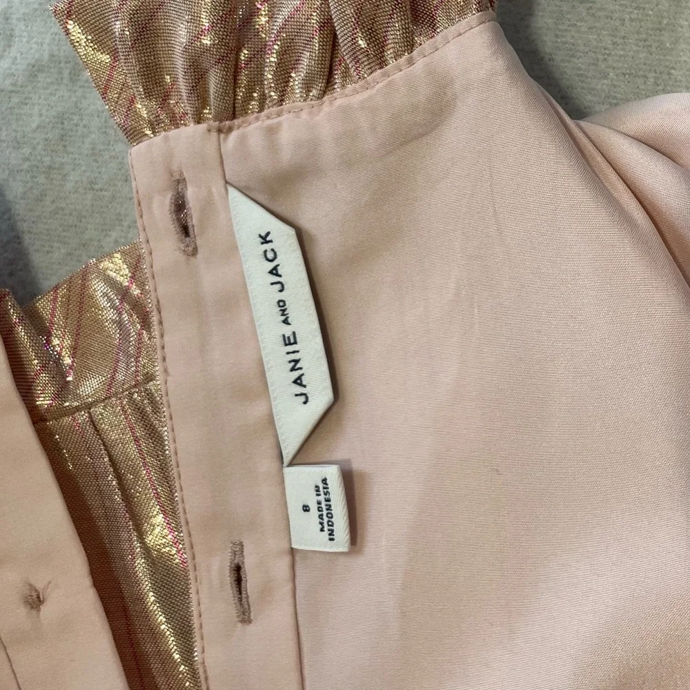Janie and jack Metallic Dress kids